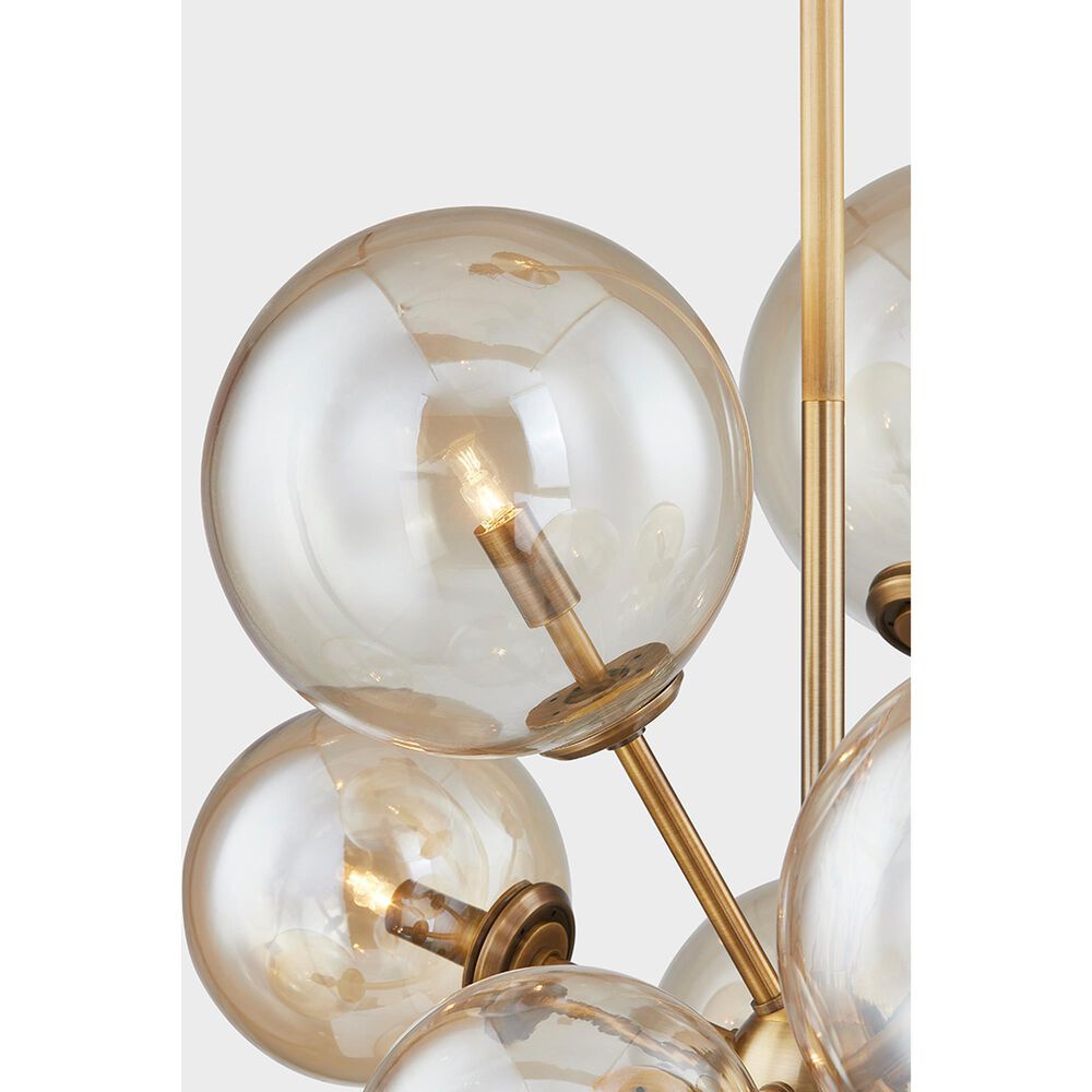 Troy Lighting Santee 14-Light Chandelier in Patina Brass, , large