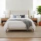 37B Kamelia King Platform Bed in Sand, , large