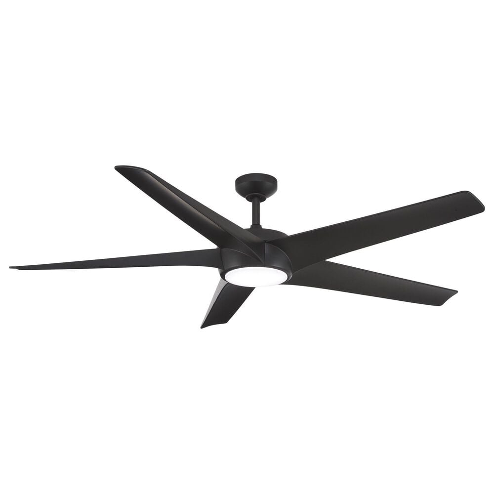 Minka-Aire Skymaster 65" Ceiling Fan with LED Light in Coal, , large
