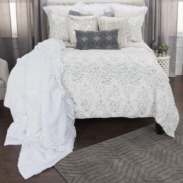 Rizzy Home Astrid 70" x 86" Quilt Set in Gray, , large