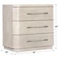 Hooker Furniture Modern Mood 3-Drawer Nightstand in Diamond, , large