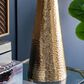A&B Home Cone Table Lamp with Collapsible Shade in Gold, , large