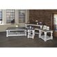 Fallridge Stone End Table in Off White and Gray, , large