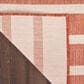 Nourison Positano POS03 Terracotta and Ivory 4" x 6" Indoor/Outdoor Area Rug, , large