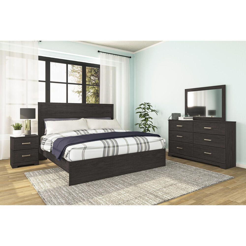 Ashley Belachime Dresser Mirror in Dark Charcoal, , large
