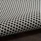 Nourison Courtyard Black and White 5" x 7" Indoor/Outdoor Area Rug, , large