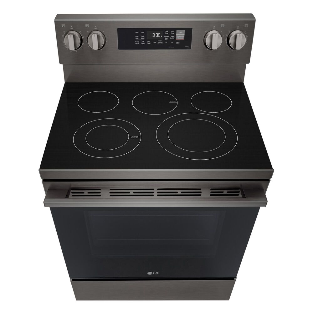 LG 6.3 Cu. Ft. Freestanding Electric Range in Black Stainless Steel, , large