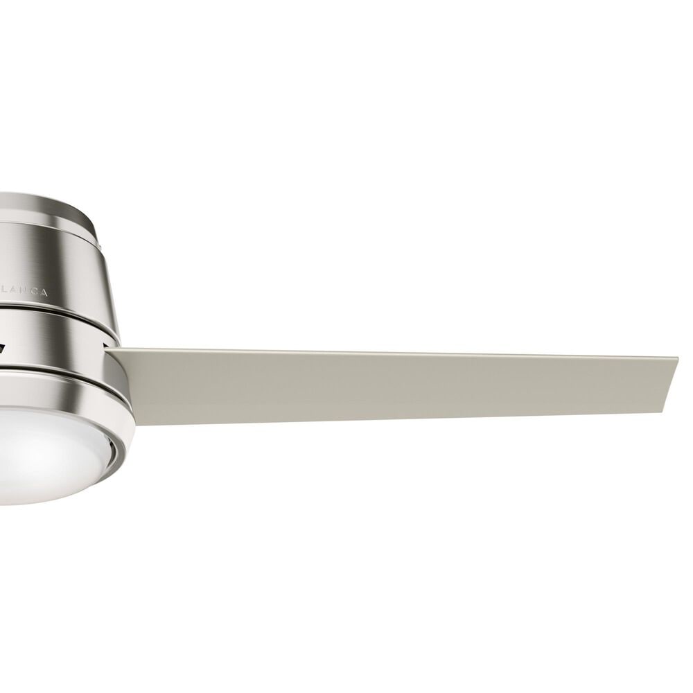 Hunter Commodus 54&quot; Ceiling Fan with LED Light in Brushed Nickel, , large