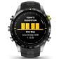 Garmin MARQ 2 Athlete AMOLED Smartwatch Grade 5 Titanium Bezel Case with Silicone Band in Black, , large