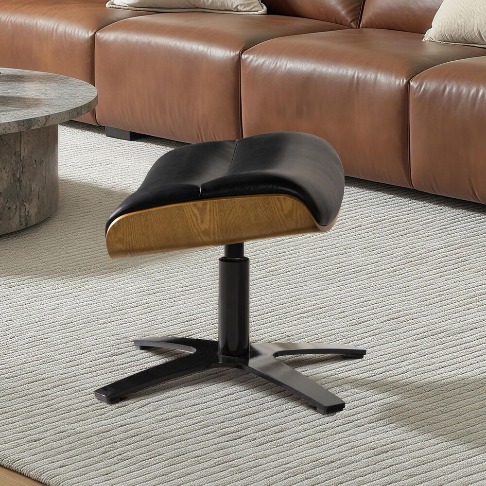 Jennifer Taylor Home Jovan Ottoman in Shadow Gray, , large