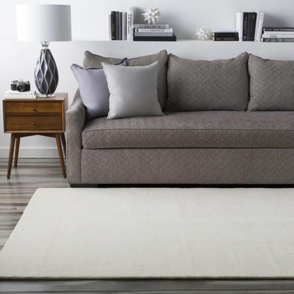 Surya Mystique M-262 6&#39; x 9&#39; Cream Area Rug, , large