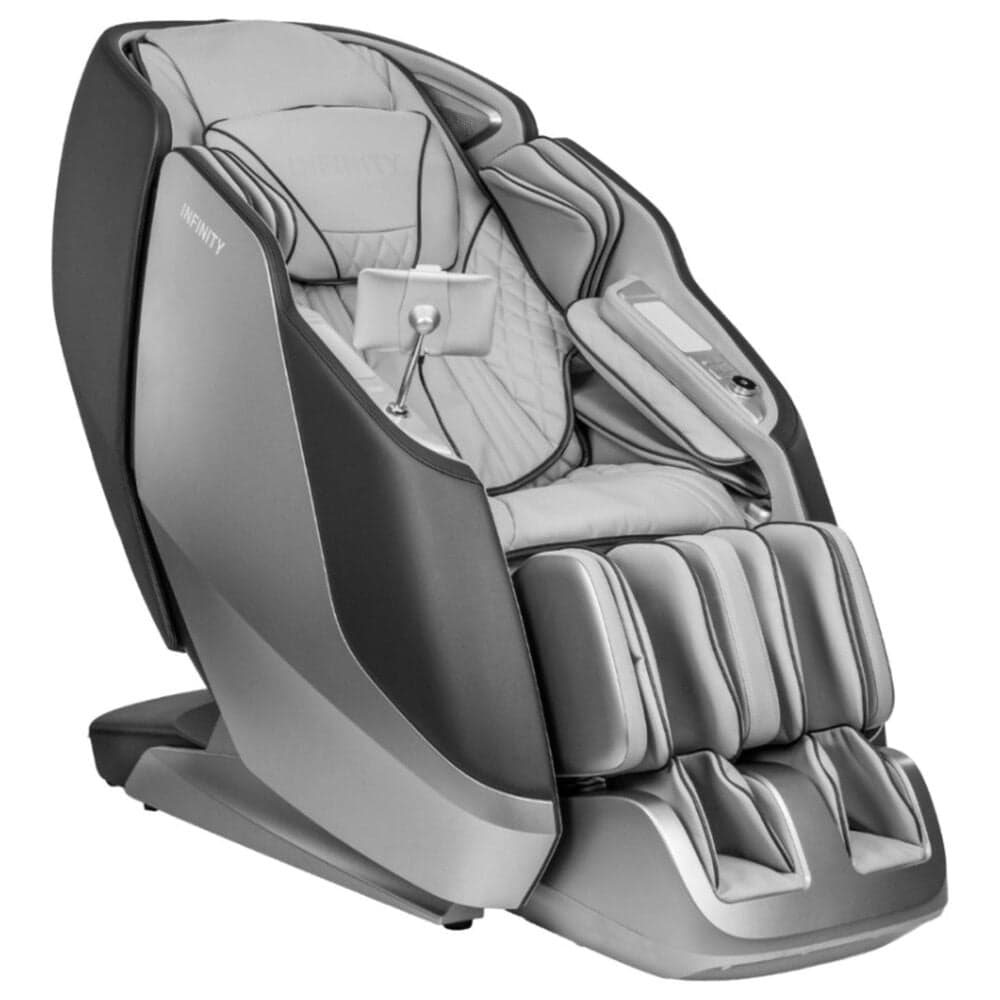 Infinity Massage Chairs Sensation 4D DualFlex Power Massage Chair in Light Gray, , large