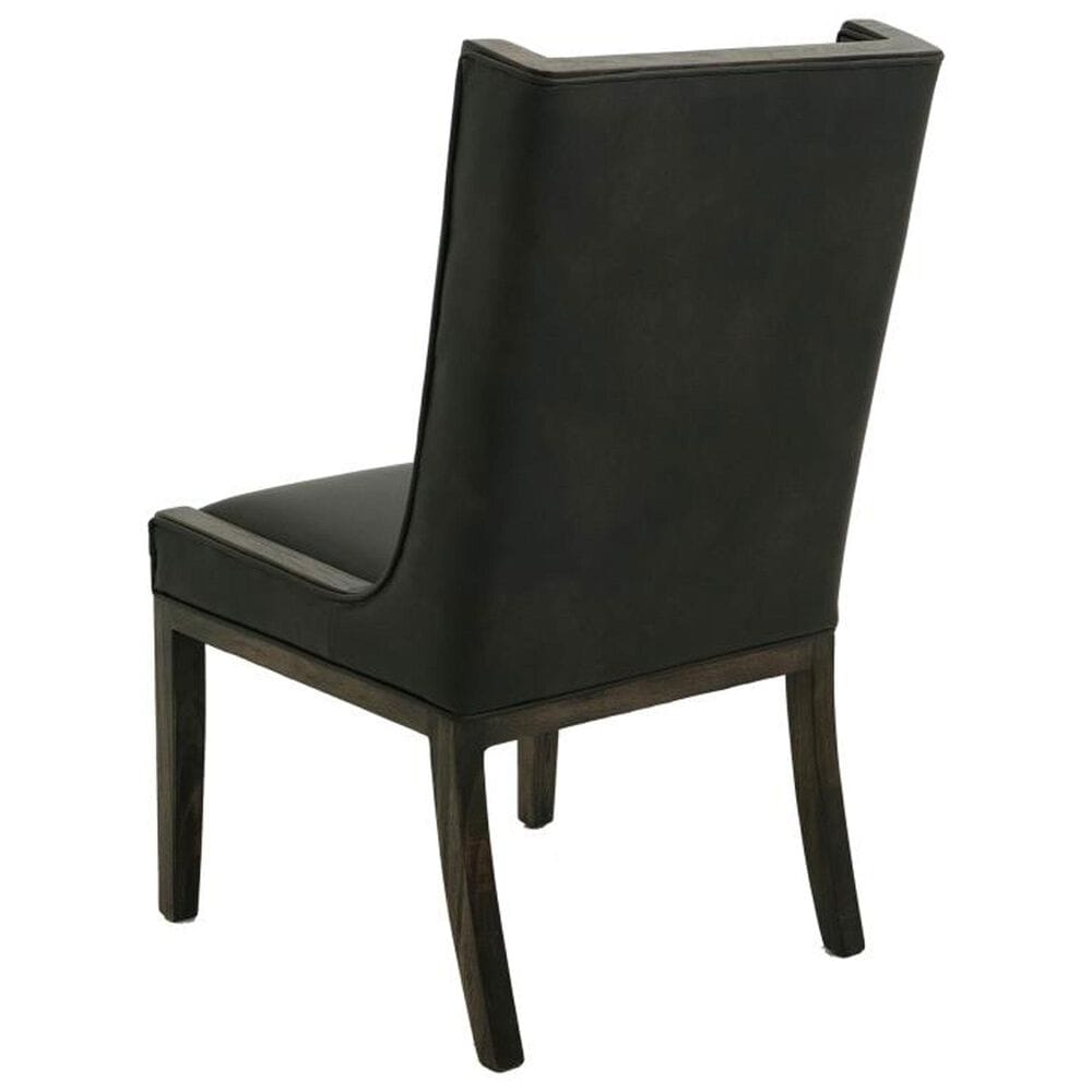 Fallridge Dark Teak and Balam 7-Piece Rectangular Dining Set in Black, , large