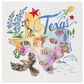 Boston International Texas State Ceramic Trivet in Multicolor, , large