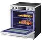 LG 6.3 Cu. Ft. Smart Induction Slide-In Range with ProBake Convection and Air Fry in PrintProof Stainless Steel, , large