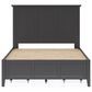 Urban Home Grace Eastern King Storage Bed in Raven Black, , large