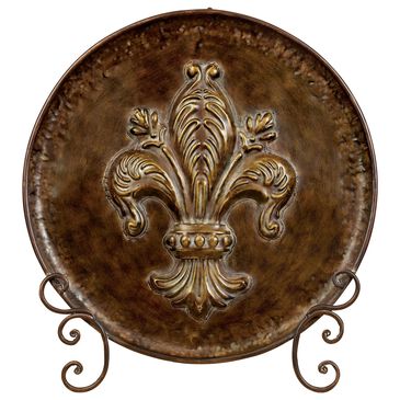 Maple and Jade 24" x 25" Charger in Brown, , large