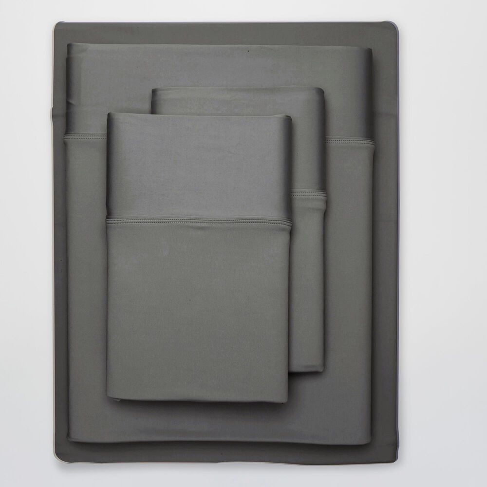 SHEEX Performance VenTech 4-Piece Queen Sheet Set in Graphite, , large