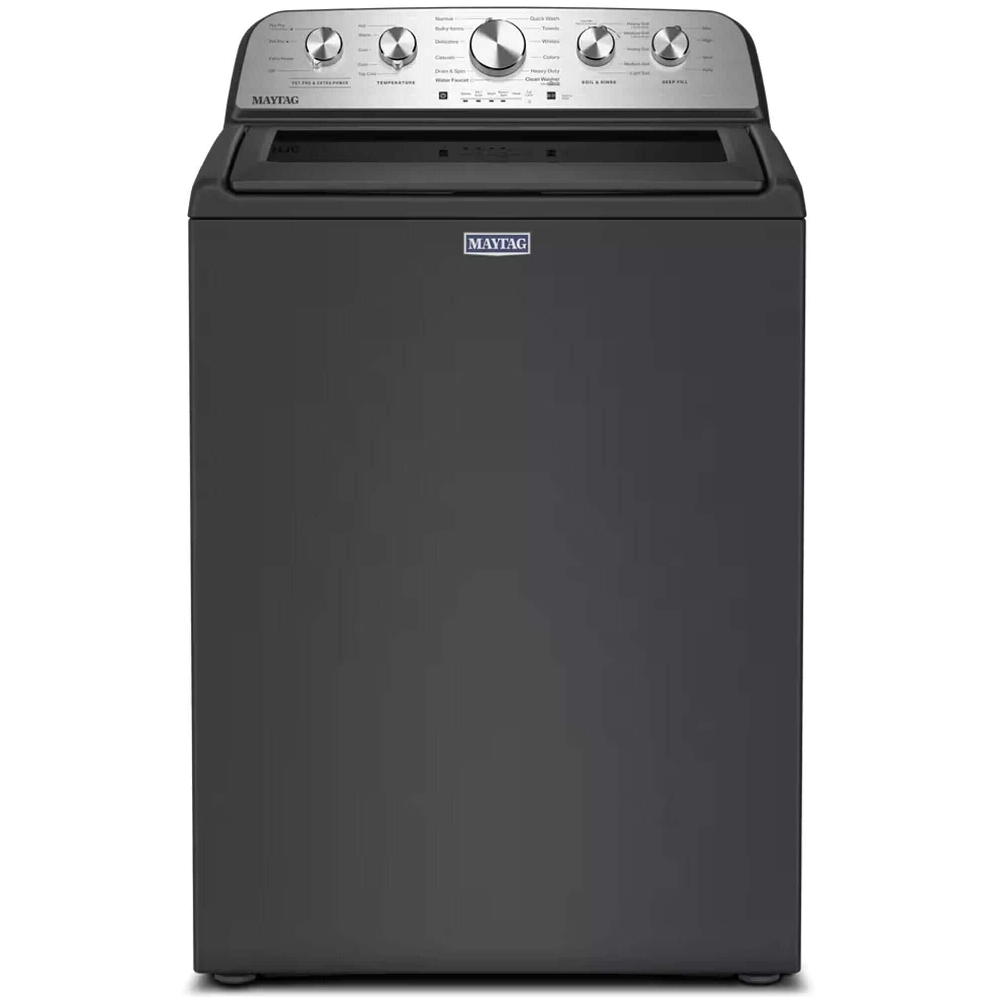 Maytag 4.7 Cu. Ft. Top Load Pet Pro Washer and 7 Cu. Ft. Front