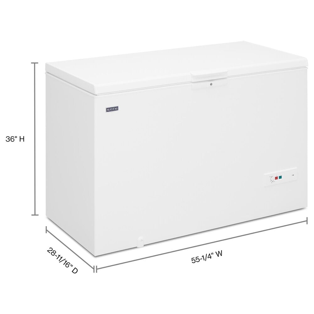 Maytag 16 Cu. Ft. Chest Freezer in White NFM