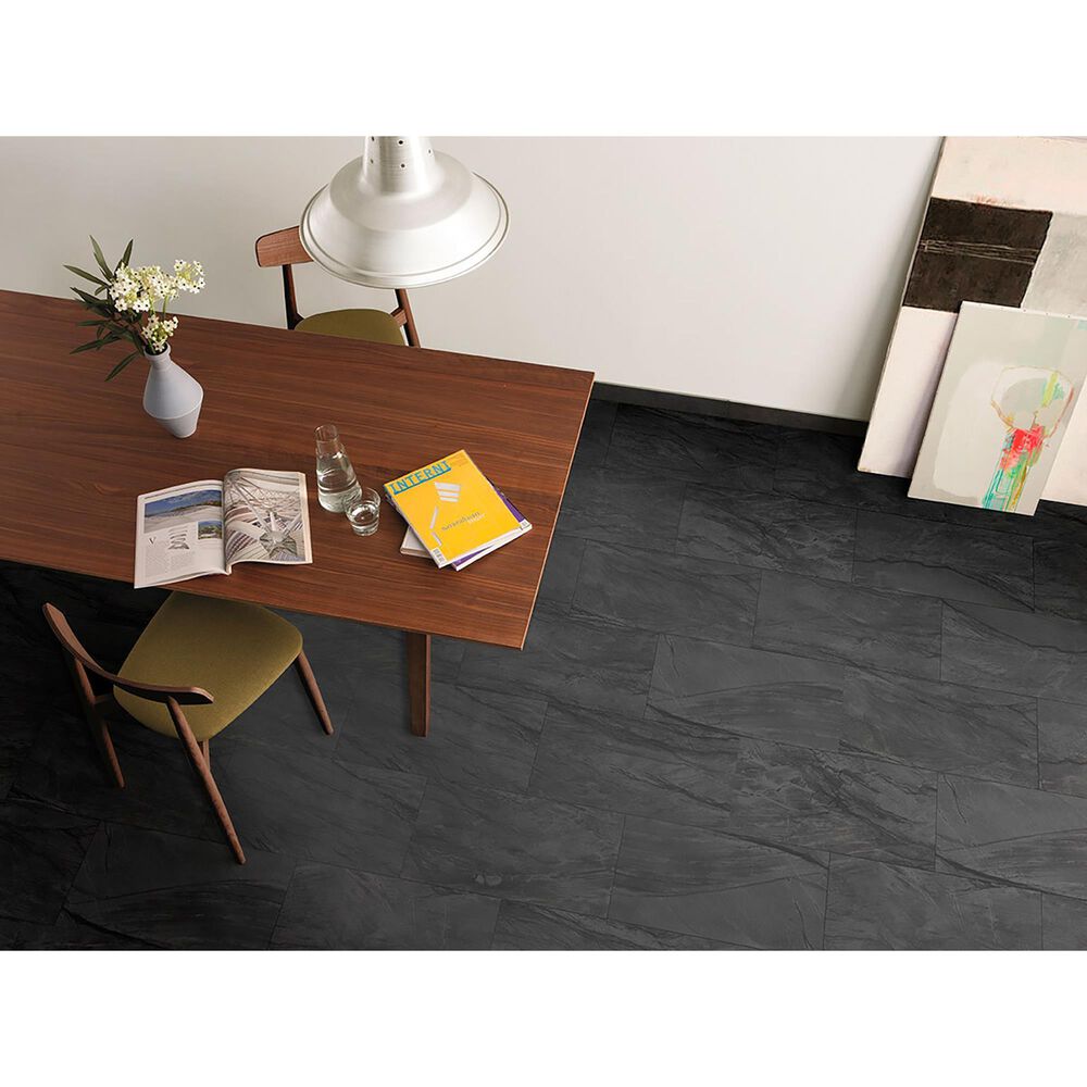 MS International Durban Anthracite Rectangle 12&quot; x 24&quot; Porcelain Tile, , large