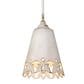 Golden Lighting Eloise Small Pendant in Antique Ivory, , large