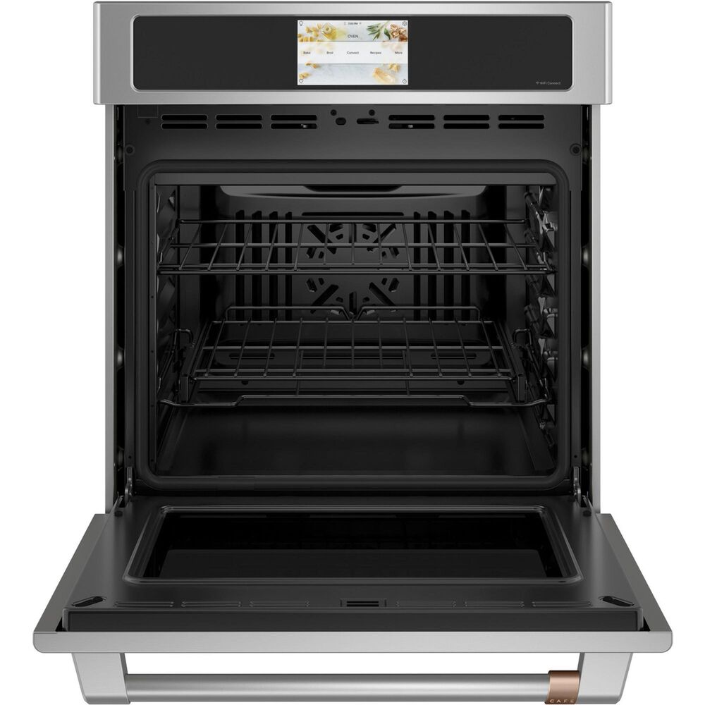 Cafe 27&quot; Smart Single Wall Oven with Convection in Stainless Steel, , large