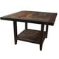 Santa Fe Rustic Rustic Counter Height Dining Table in Multi-Colored - Table Only, , large