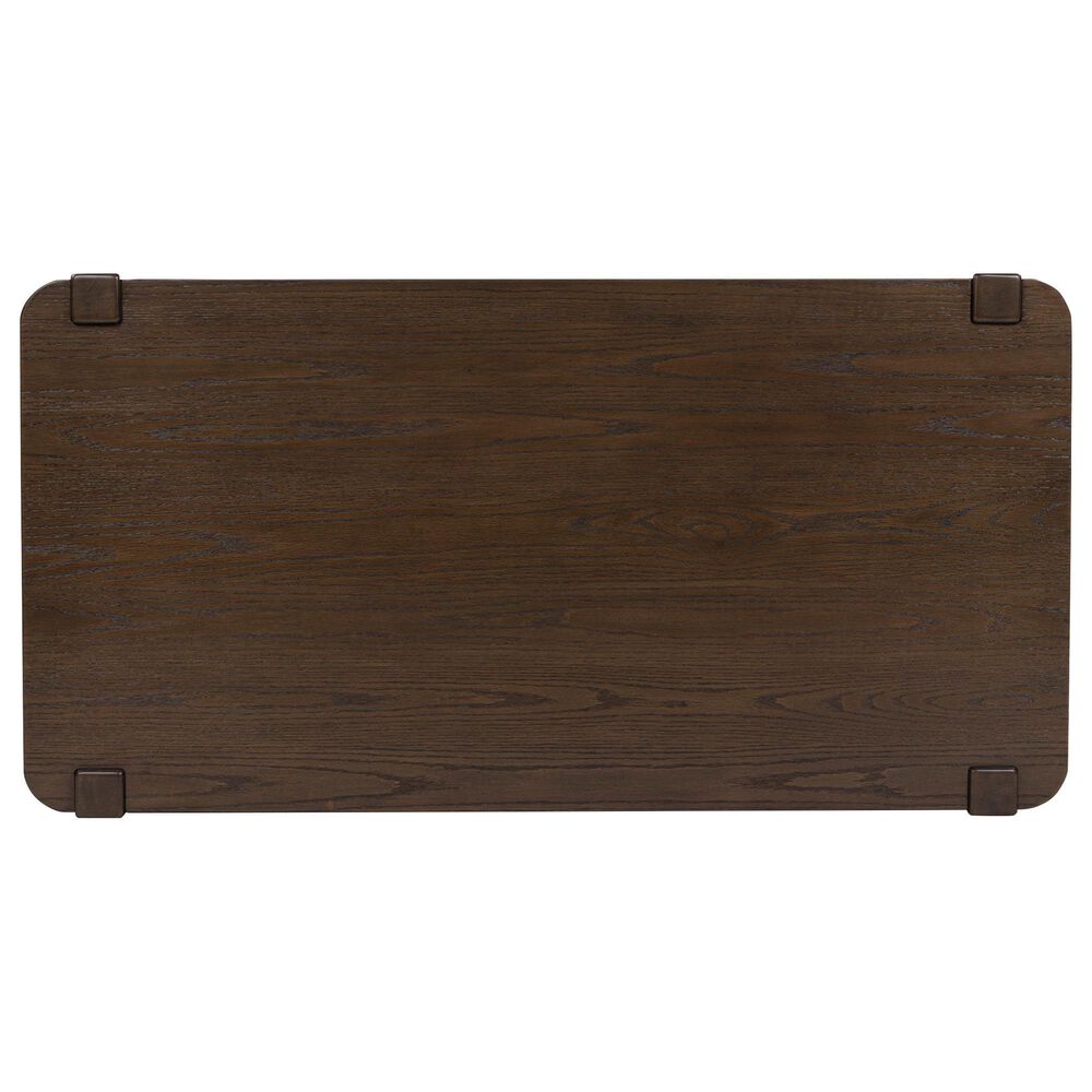 Ashley Breckington Rectangular Cocktail Table in Dark Brown, , large