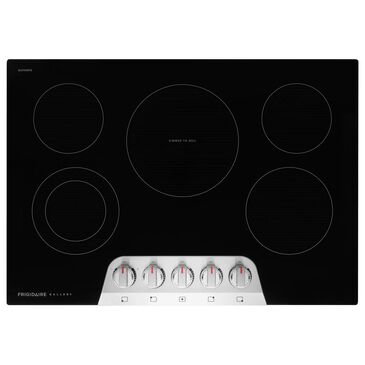 Frigidaire Gallery 30" Electric Cooktop with 5 Element in Stainless Steel and Black, , large