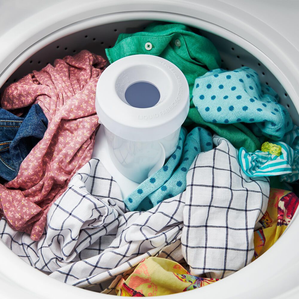 Whirlpool 3.5 Cu. Ft. Long Vent Gas Stacked Laundry Center in White, , large