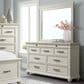 Mayberry Hill Slater Dresser and Mirror in Antique White, , large