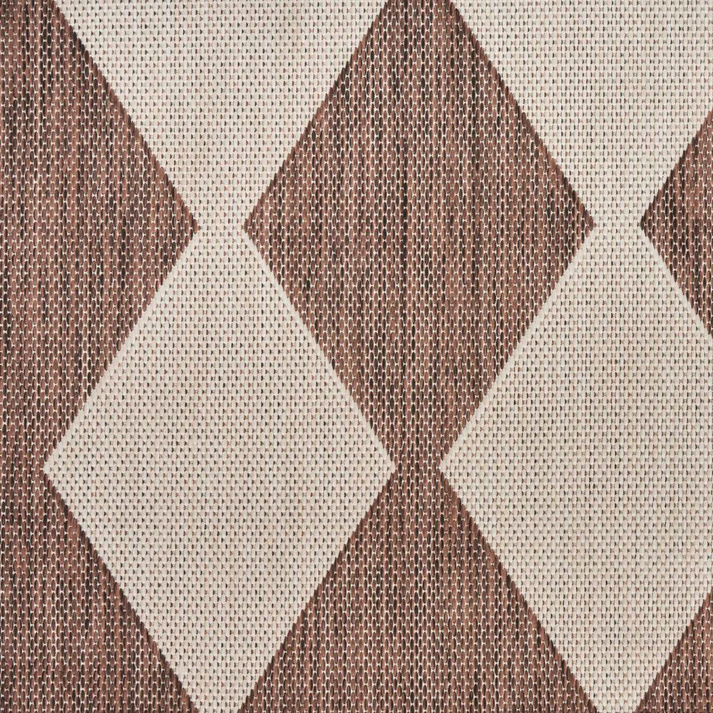 Nourison Positano Geometric Natural 4&#39; x 6&#39; Indoor/Outdoor Area Rug, , large