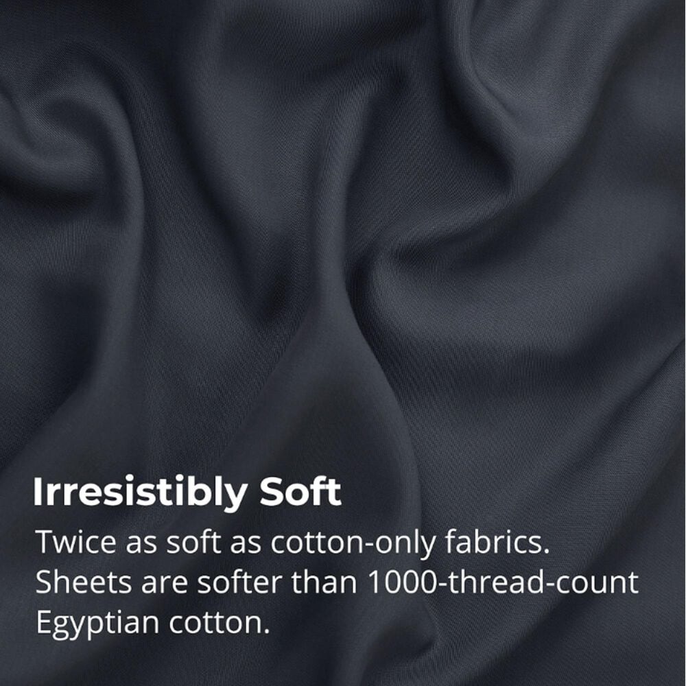 Cariloha Aloha Soft 4-Piece King Sheet Set in Cape Blue, , large