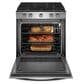 Whirlpool 5.8 Cu. Ft. Slide-In Gas Range with EZ-2-Lift Hinged Grates in Fingerprint Resistant Stainless Steel, , large