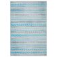 Dalyn Rug Company Sedona Southwestern 10" x 14" Skydust Indoor/Outdoor Area Performance Rug, , large