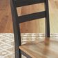 Ashley Gesthaven Dining Chair Set of 2 in Natural and Brown, , large