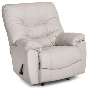 Moore Furniture Trilogy Manual Rocker Recliner in Federica Light Taupe, , large