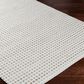 Surya Ariel White, Medium Gray and Taupe 10" x 14" Area Rug, , large