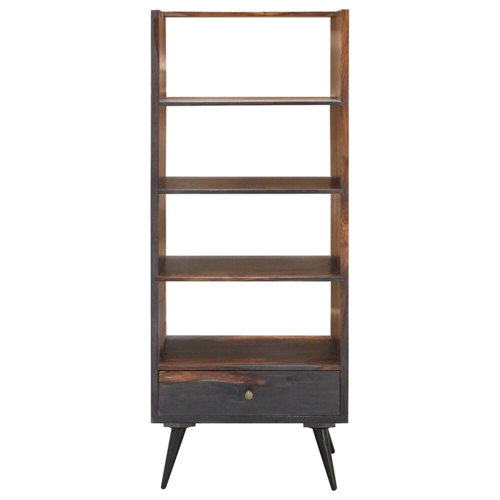 Jaipur Home Kendale 4-Shelf Bookcase in Brown and Gray, , large