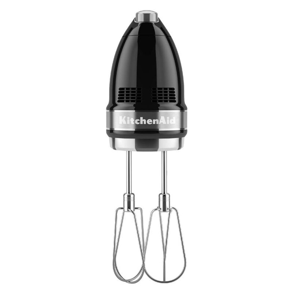 KitchenAid 9-Speed Hand Mixer in Onyx Black, , large