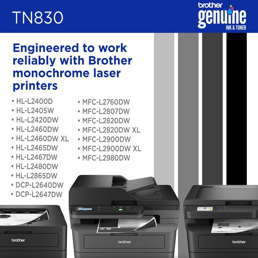 Brother Standard Yield Toner with Yields Approx 1200 Pages in Black, , large