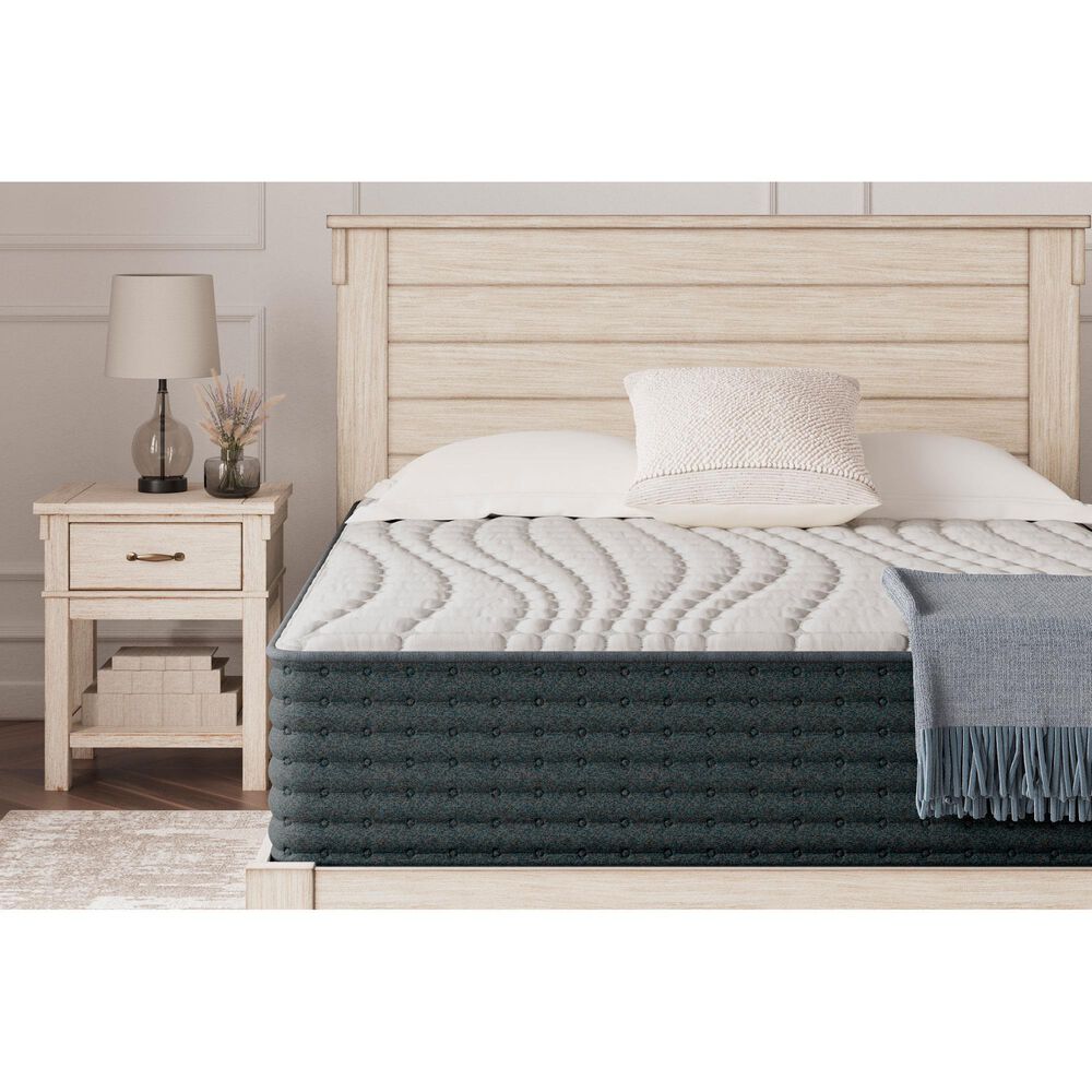 Ashley Hybrid 1300 Plush Full Mattress, , large
