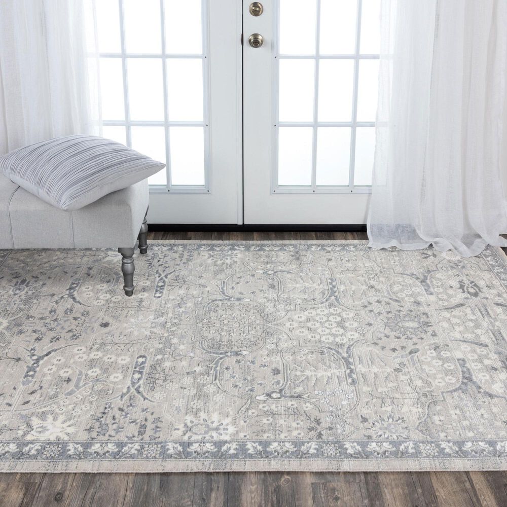 RIZZY Couture Gray 4' x 6' Area Rug, , large