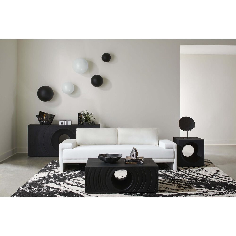 TimberHaus Void Console Table in Black, , large