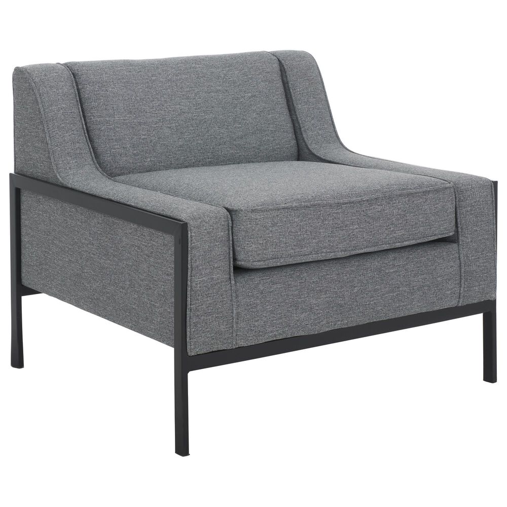 Safavieh Somerled Accent Chair in Grey, , large