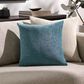 Surya Zunaira 20" Square Throw Pillow in Slate Blue, Slate and White, , large