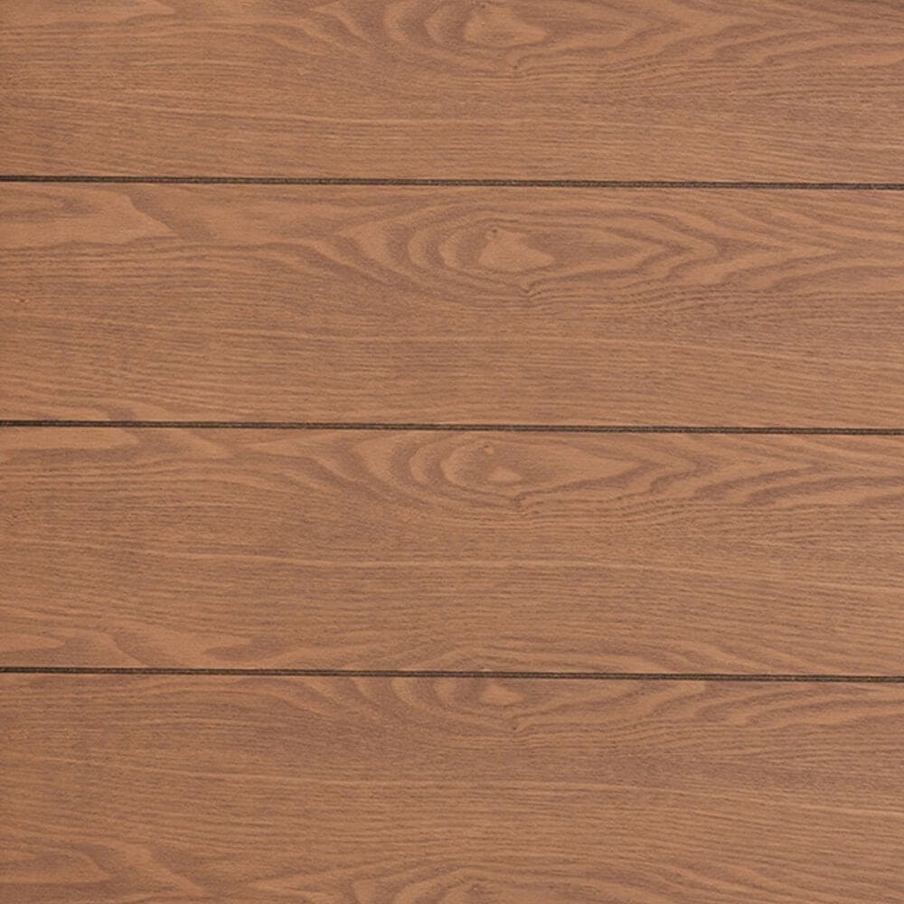 Baxton Studio Clive King Panel Headboard in Ash Walnut, , large