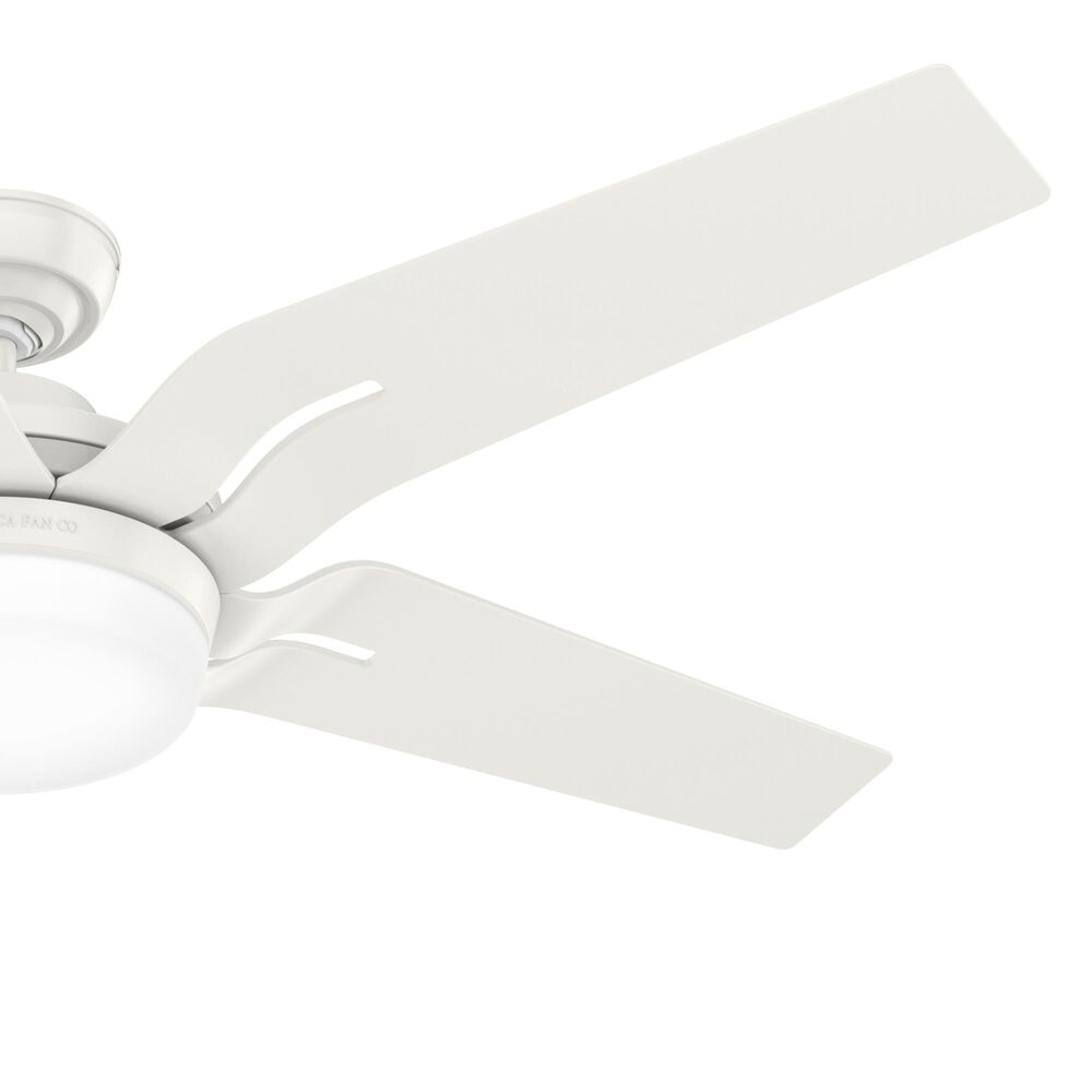 Hunter Correne 56&quot; Ceiling Fan with LED Light in Fresh White, , large