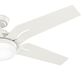 Hunter Correne 56" Ceiling Fan with LED Light in Fresh White, , large